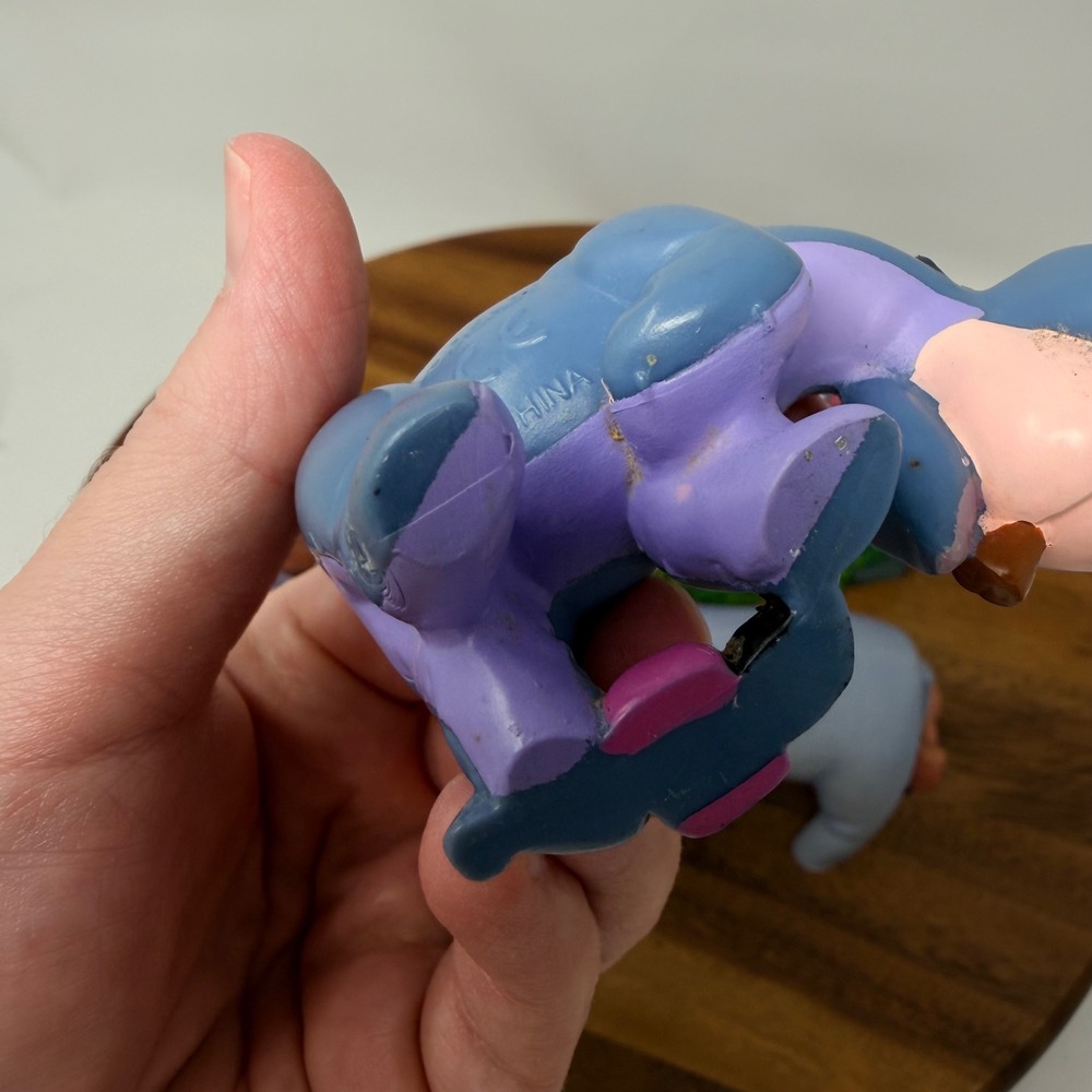 Disney Eeyore Winnie the Pooh Tigger Ceramic & Plastic Figurines Snow Globe Lot - Picture 10 of 17